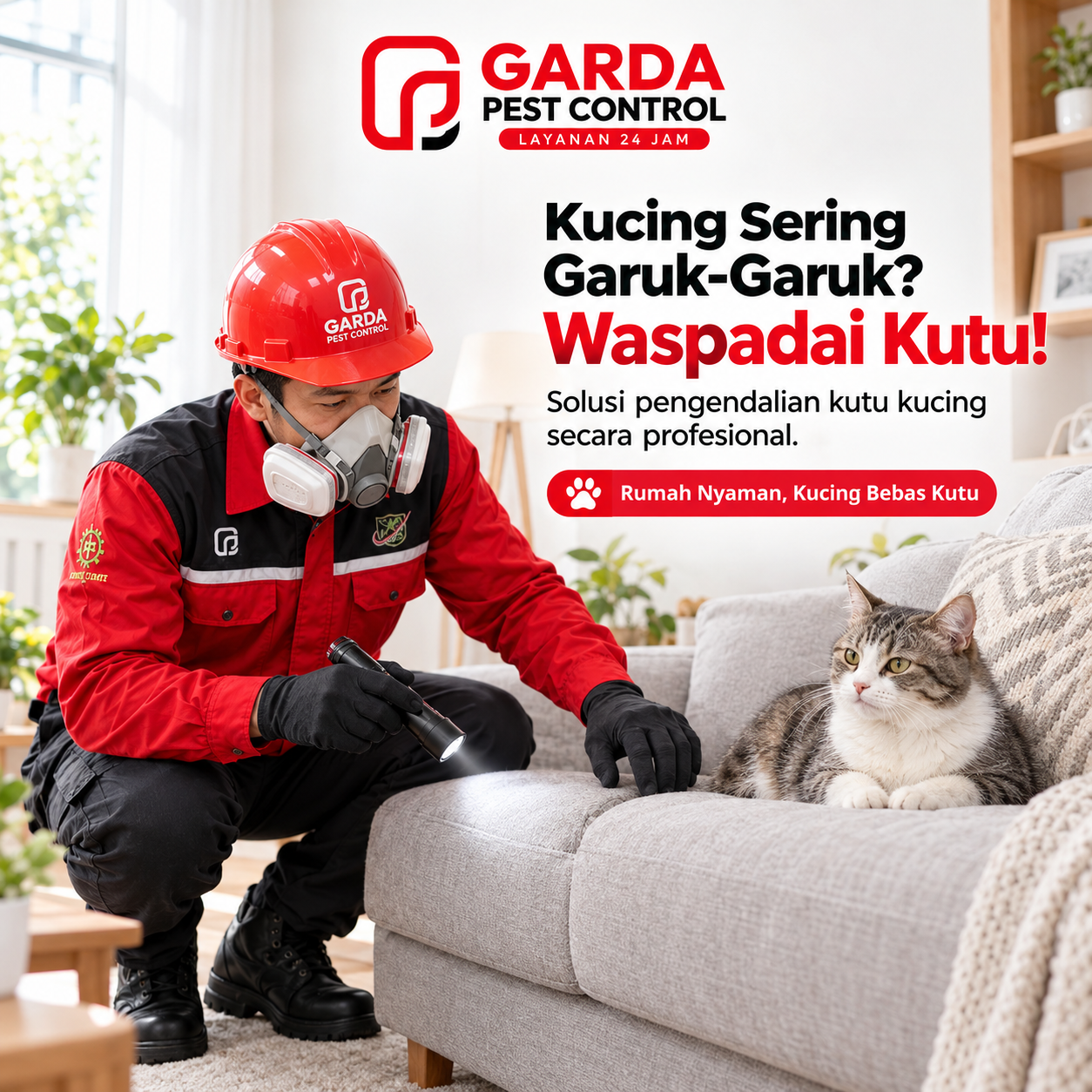 Jasa Pembasmi Kutu Kucing Klaten Bisa Cicil 3 Kali