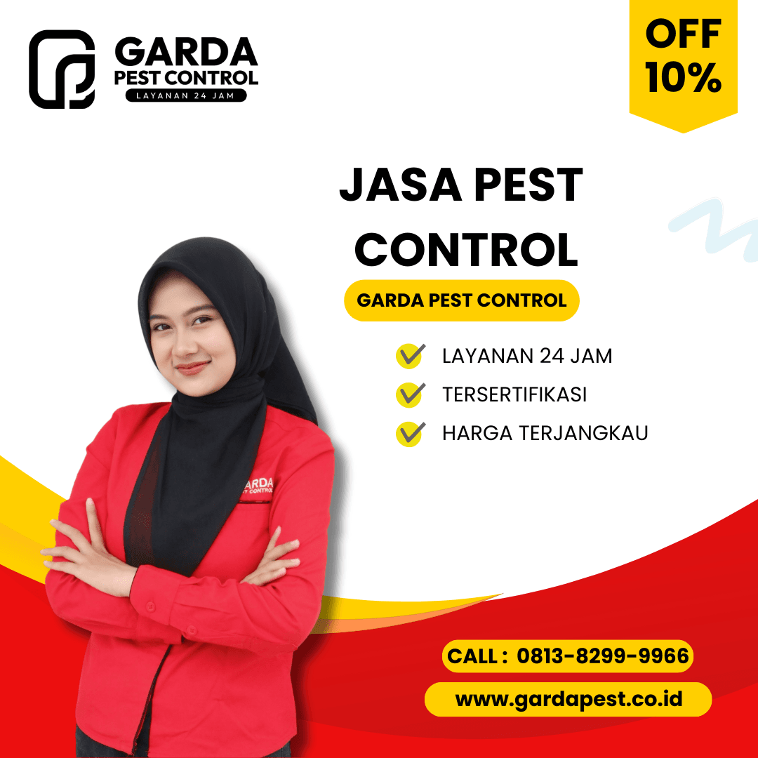 Jasa Pest Control di Sidoarjo Berkualitas Premium