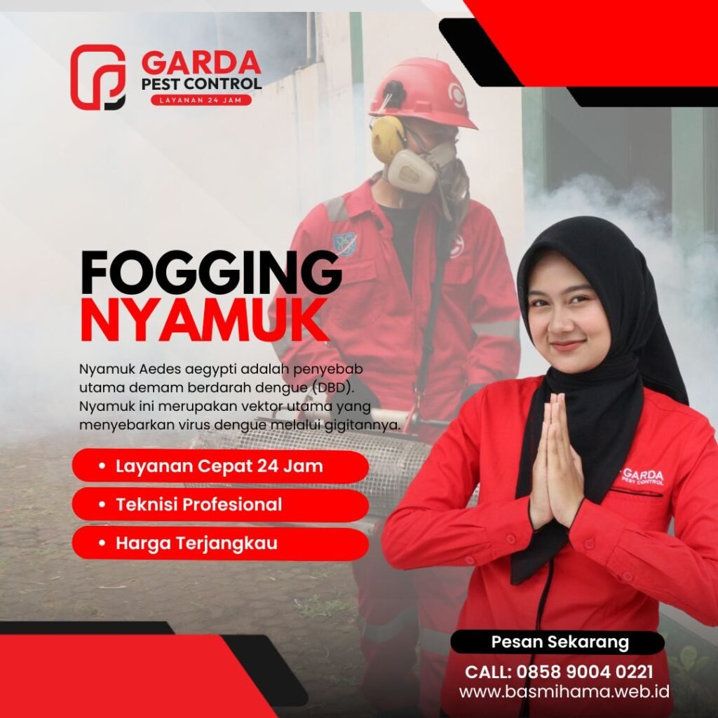 Jasa Fogging Massal Pakar Basmi Nyamuk DBD dan Chikungunya