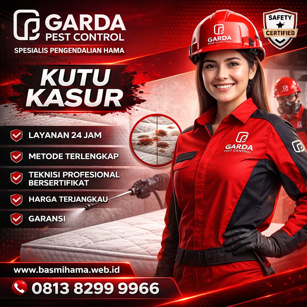 Jasa Pembasmi Kutu Kasur Garut Bergaransi & Terpercaya