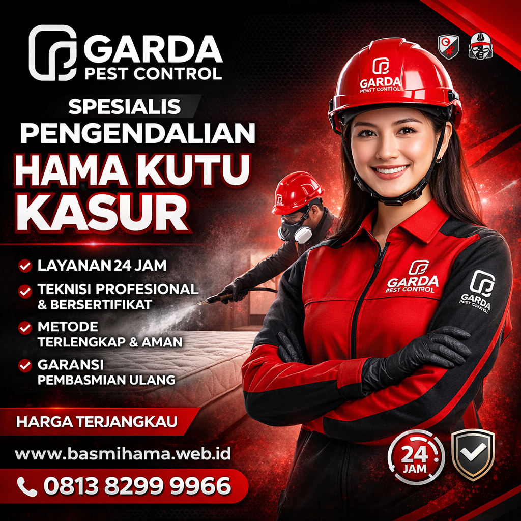 Jasa Pembasmi Kutu Kasur Garut Bergaransi & Terpercaya