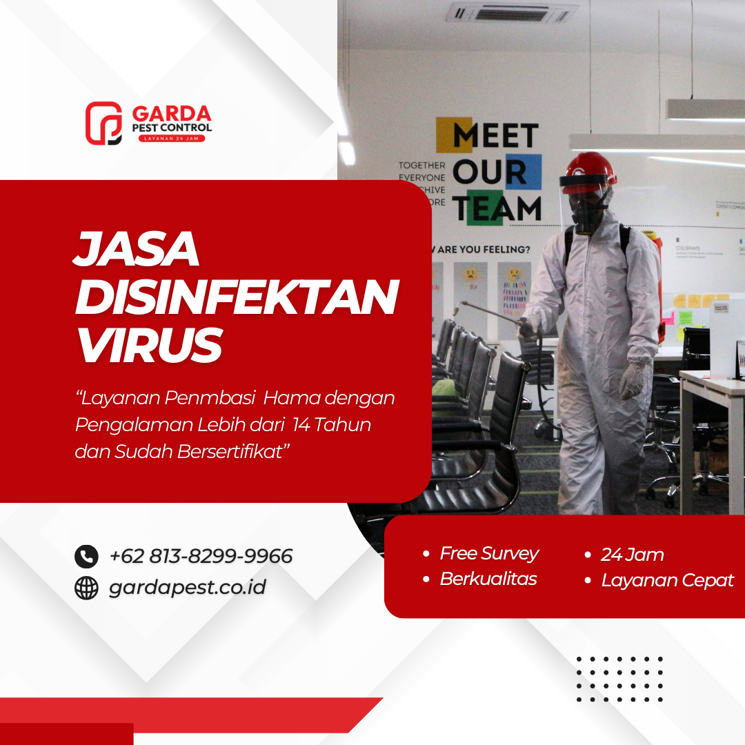 Jasa Disinfektan Virus Terdekat di jakarta