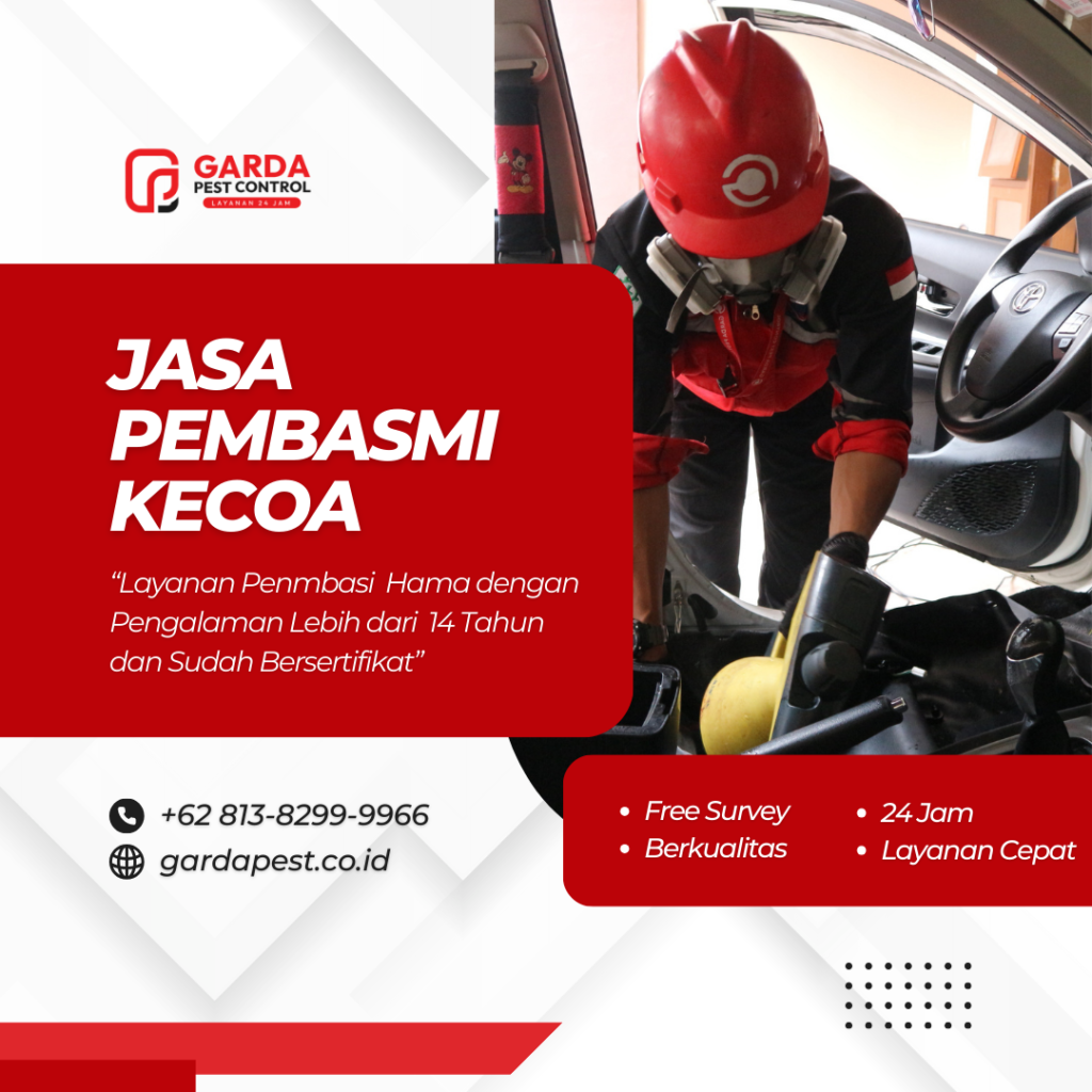 Jasa Pembasmi Kecoa Terdekat di Jakarta