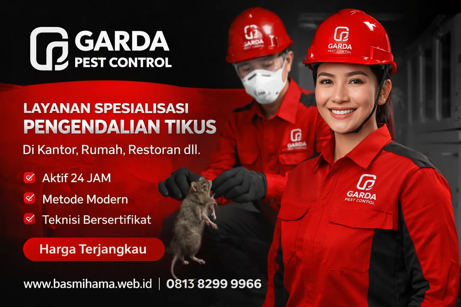 Jasa Pembasmi Tikus di Cimahi No.1 Pest Control 24 Jam