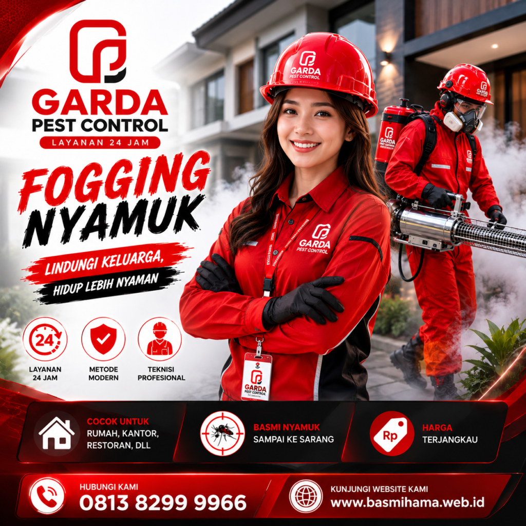 Jasa Fogging Nyamuk Bekasi Pest Control Harga Terjangkau