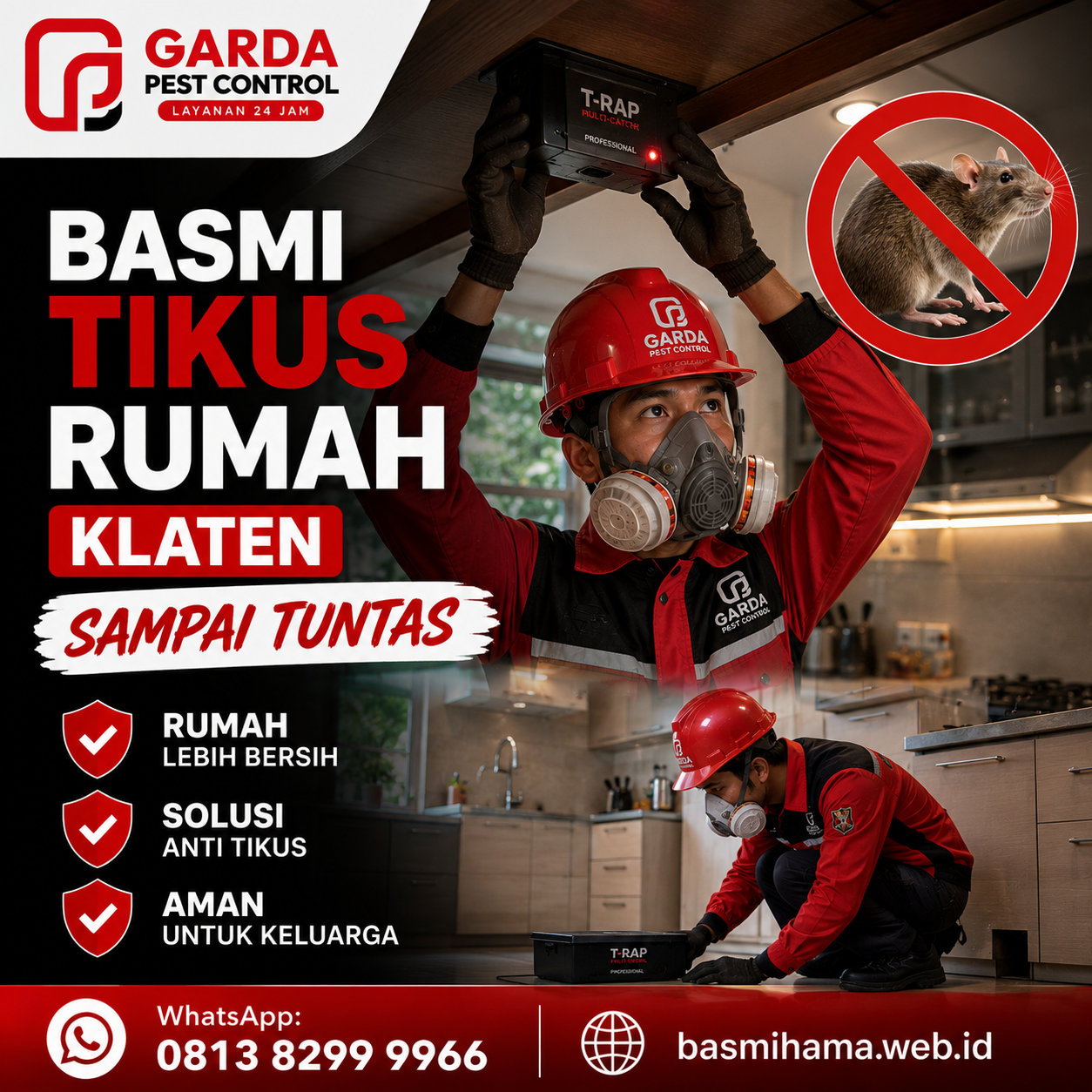 Jasa Pembasmi Tikus Klaten Tuntas Bergaransi dari Pest Control Terdekat