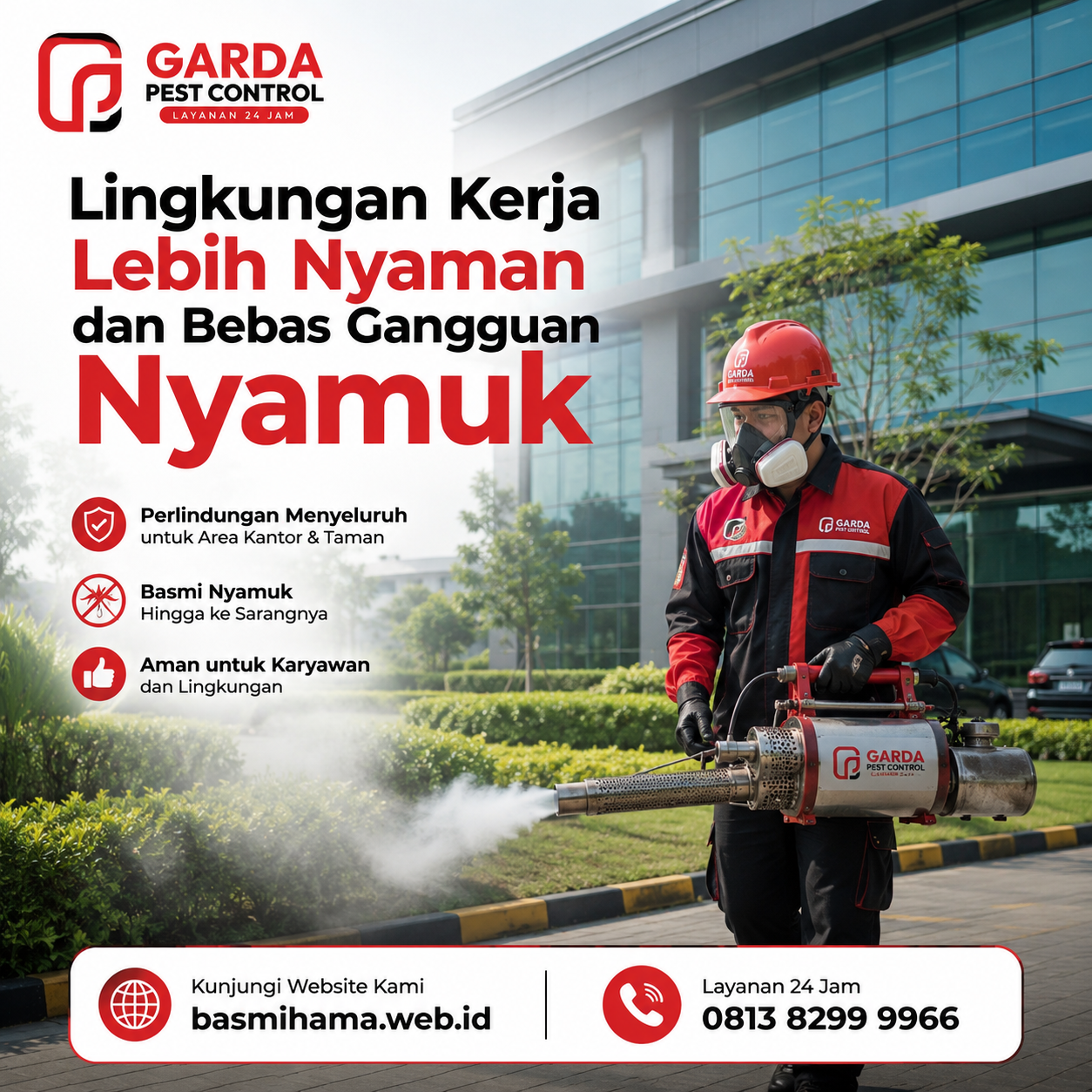 Jasa Fogging Nyamuk Cepat Tanggap dan Darurat