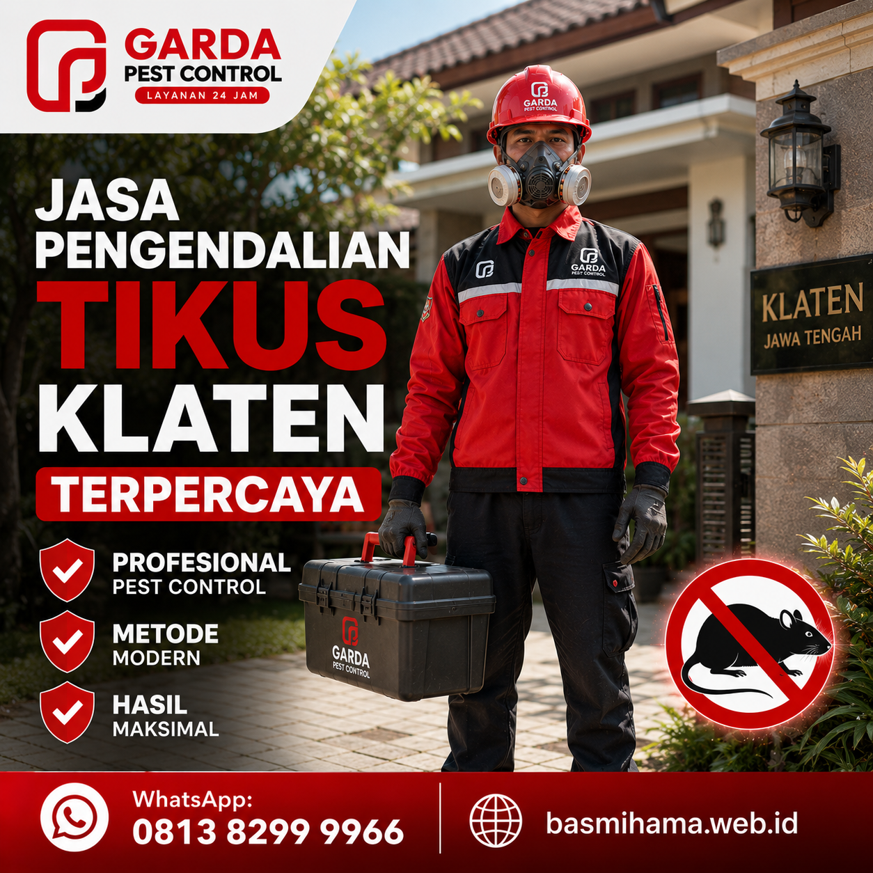 jasa pembasmi tikus untuk restoran dan bisnis kuliner Klaten