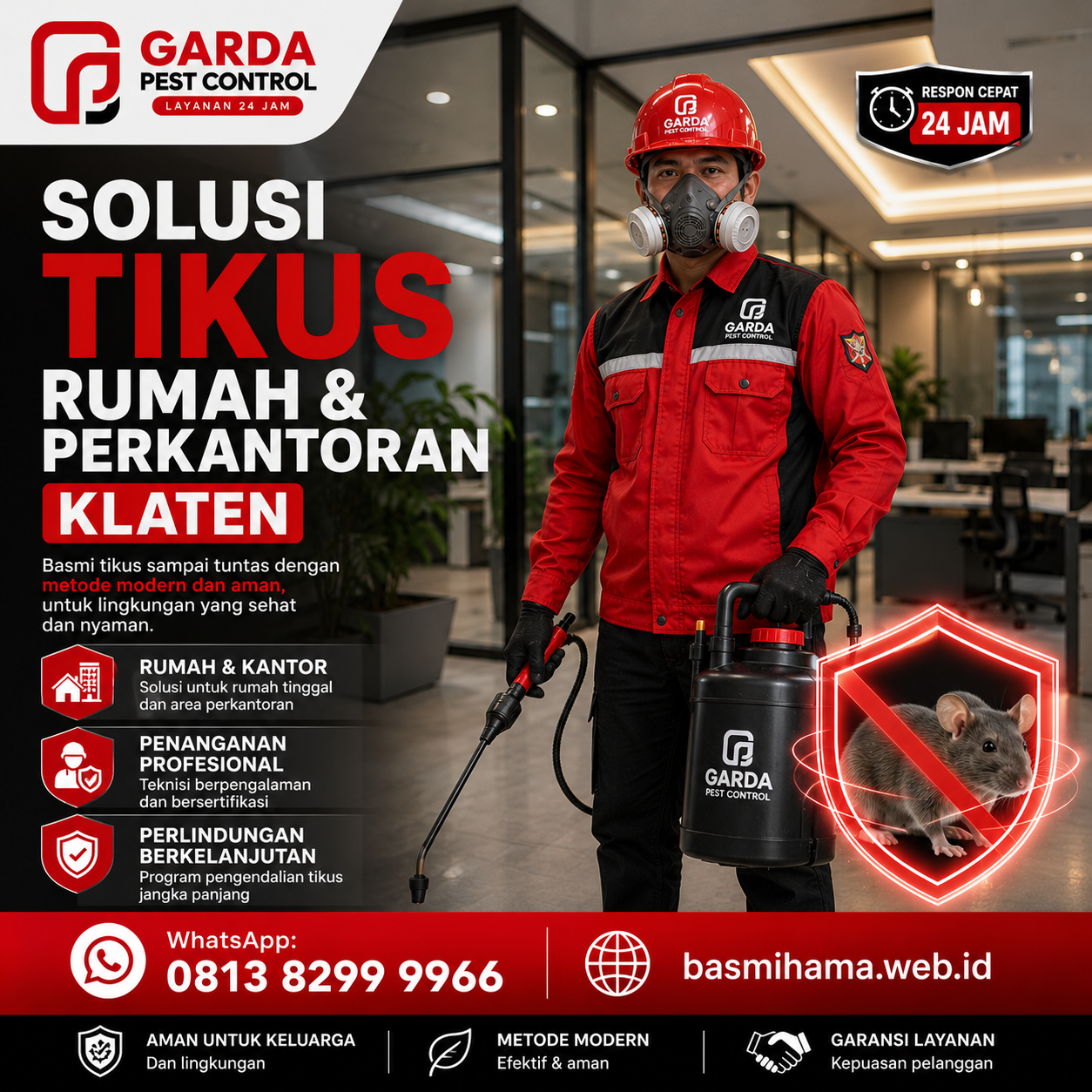 Jasa Pembasmi Tikus Terbaik Klaten: Solusi Tuntas Penanganan Hama 