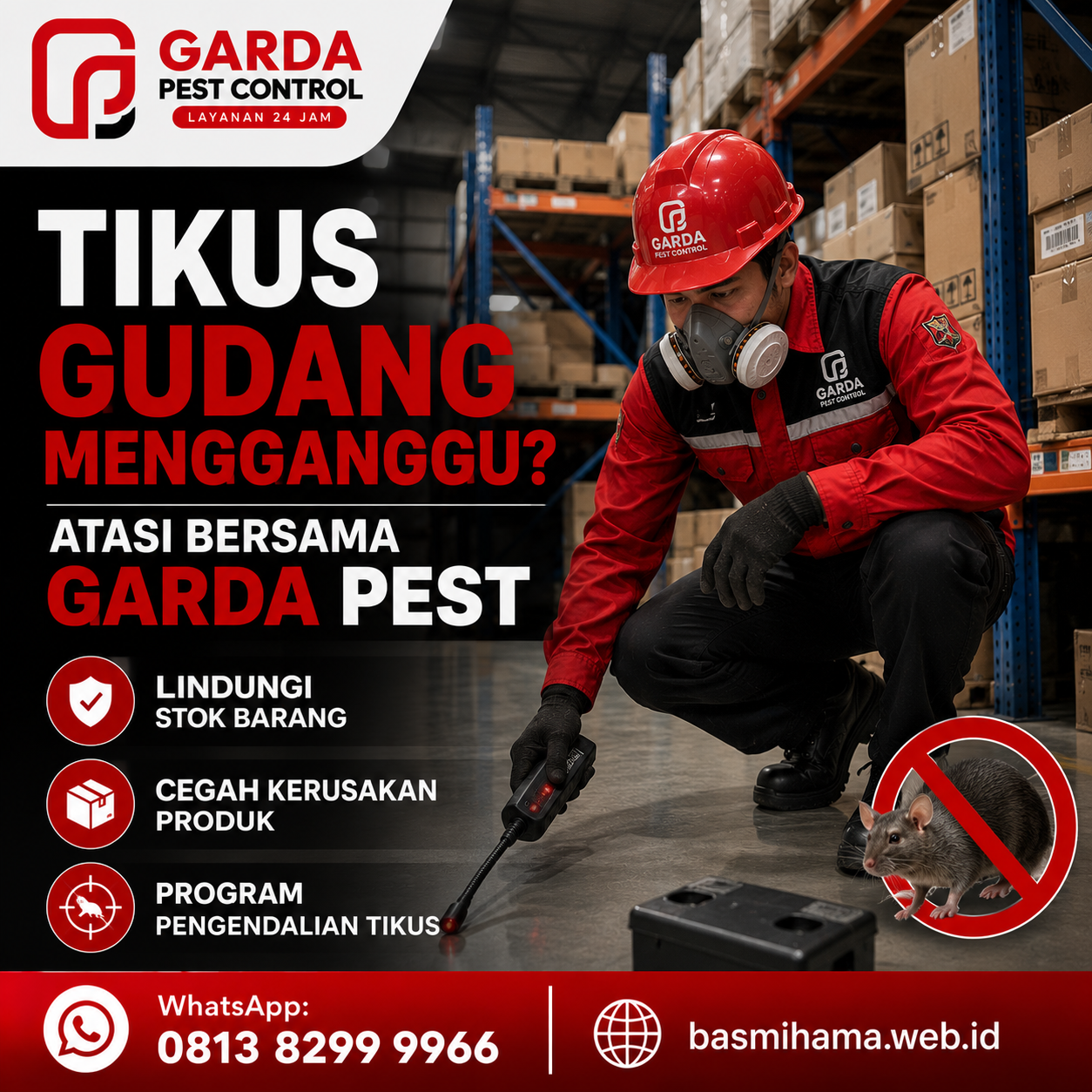 Jasa Pembasmi Tikus Gudang dan Pabrik di Klaten: Perlindungan Total Fasilitas Industri
