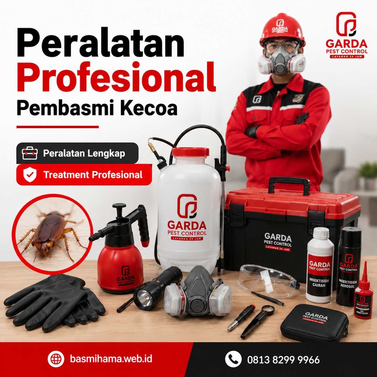 Jasa Pembasmi Kecoa di Klaten Terbaru dan Faktor Penentunya