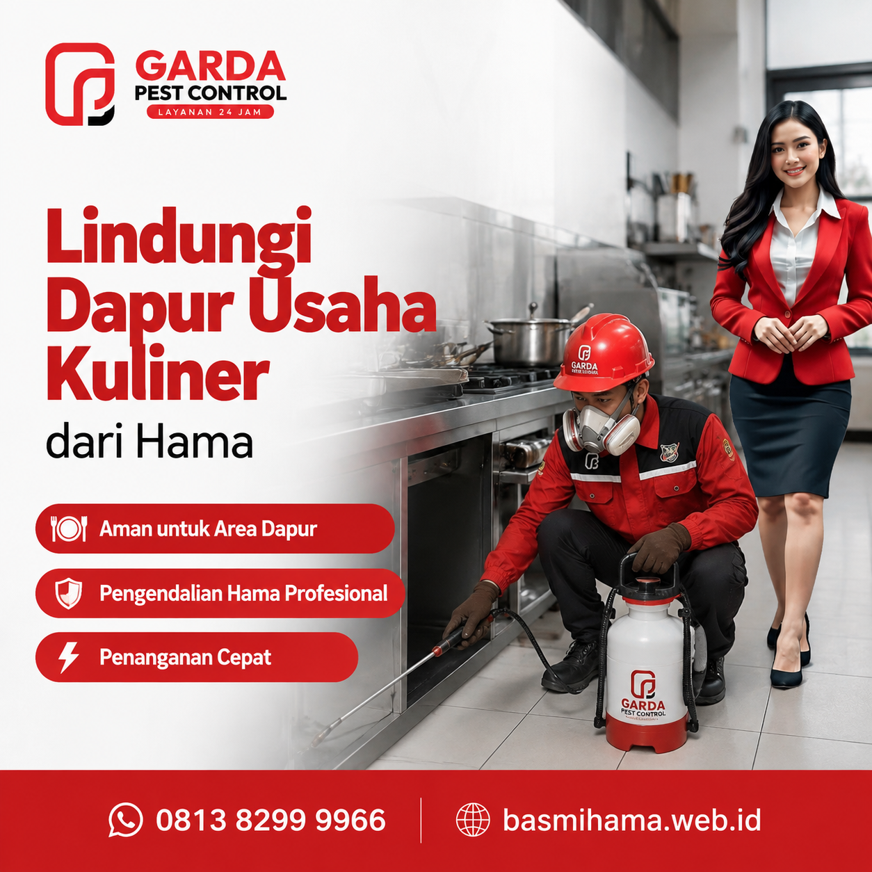Jasa Pest Control Restoran dan Usaha Kuliner Klaten untuk Menjaga Kebersihan Dapur Anda