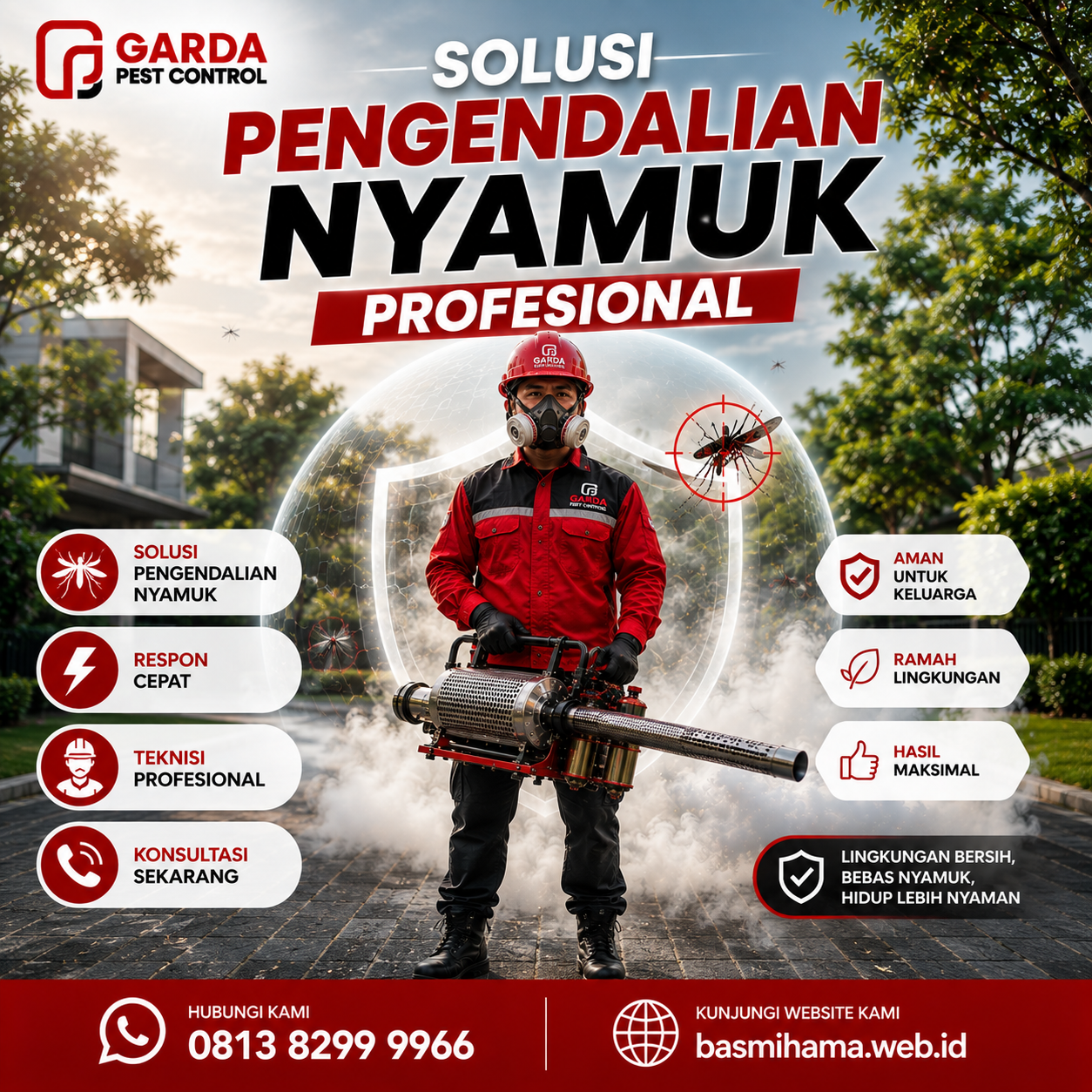 Fogging Nyamuk untuk rumah di Klaten: Cara Kerja, Biaya, dan Waktu yang Tepat