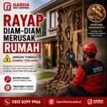 Ciri Ciri Pondasi Rumah Terserang Rayap Tanah dan Cara Tepat Mengatasinya