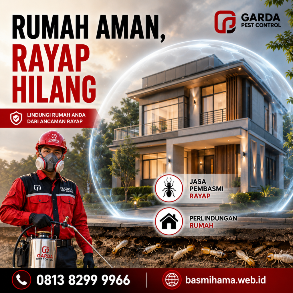 Jasa Anti Rayap Rumah Klaten