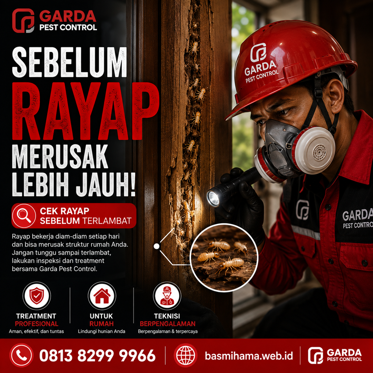 Ciri Ciri Pondasi Rumah Terserang Rayap Tanah dan Cara Tepat Mengatasinya