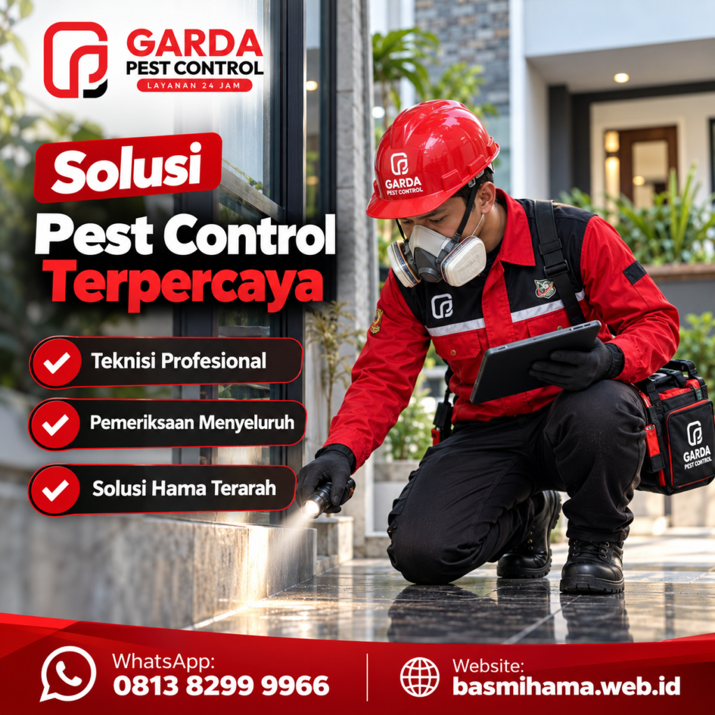 Jasa Pest Control Solo Aman Untuk Rumah