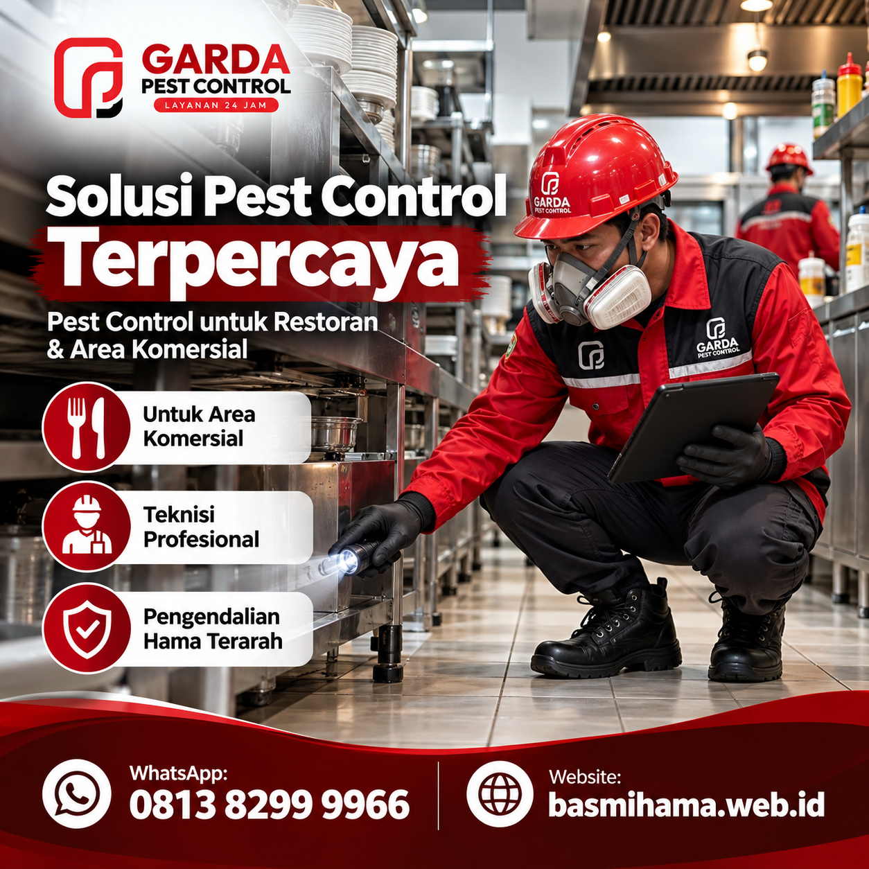 Jasa Pest Control Restoran dan Hotel di Solo